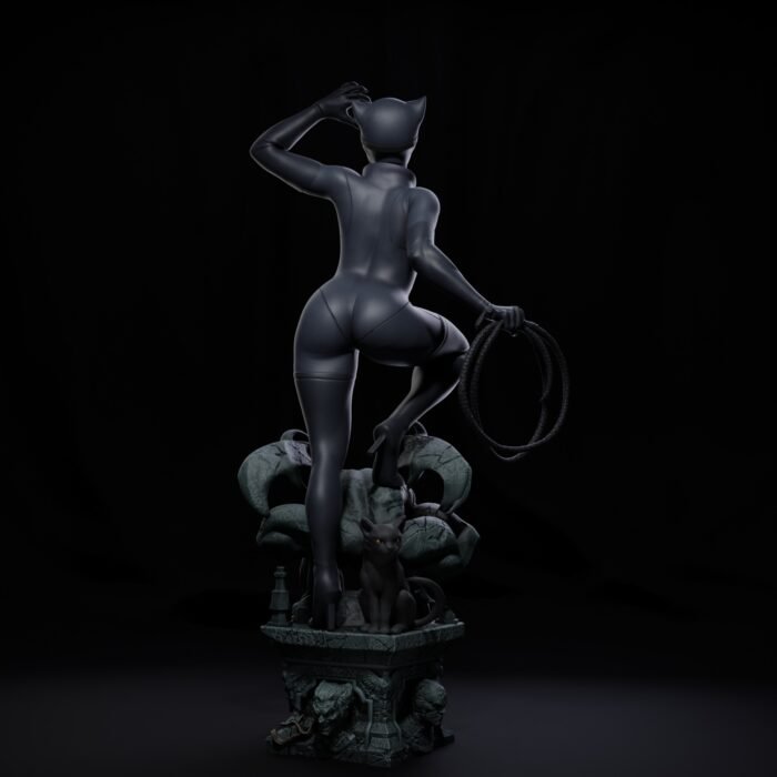 Catwoman stl files for 3d printing model - Image 3