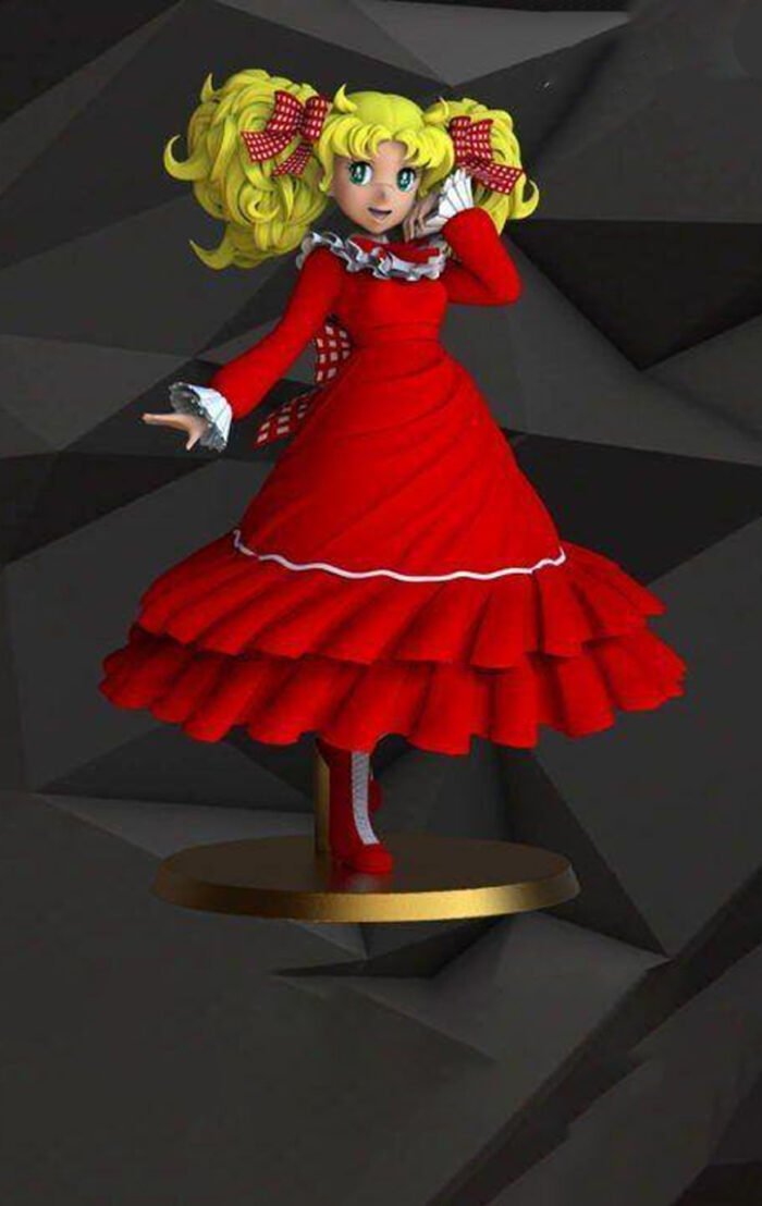 Candy Candy Anime 3D  printe - Image 1