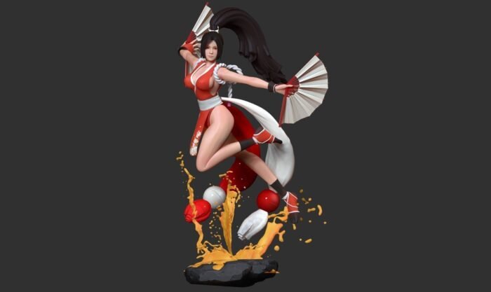 3D Mai - King of Fighter 3D print model - Image 1
