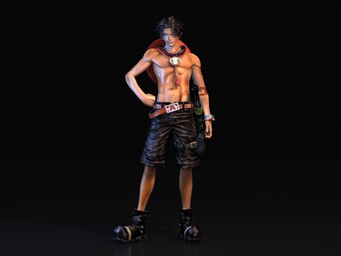3D PORTGAS D ACE 3D Scan 3D model - Image 1