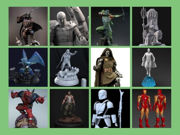 the big bundle for 3d printer & 3d models stl file - Image 7