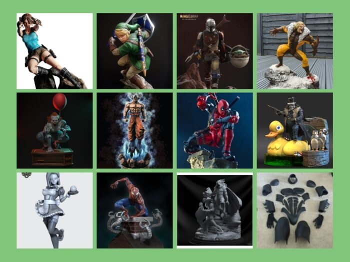 the big bundle for 3d printer & 3d models stl file - Image 12