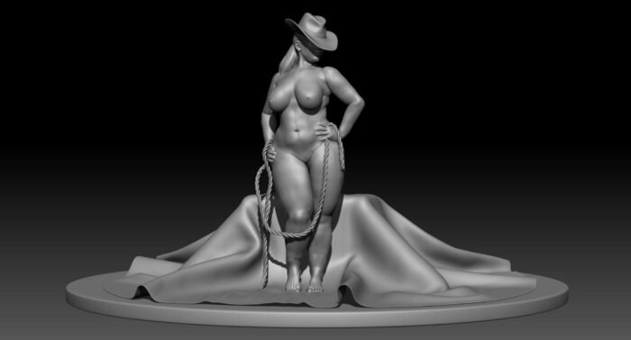 3D Sexy Girl STL File Ready For 3Dprint - Image 1
