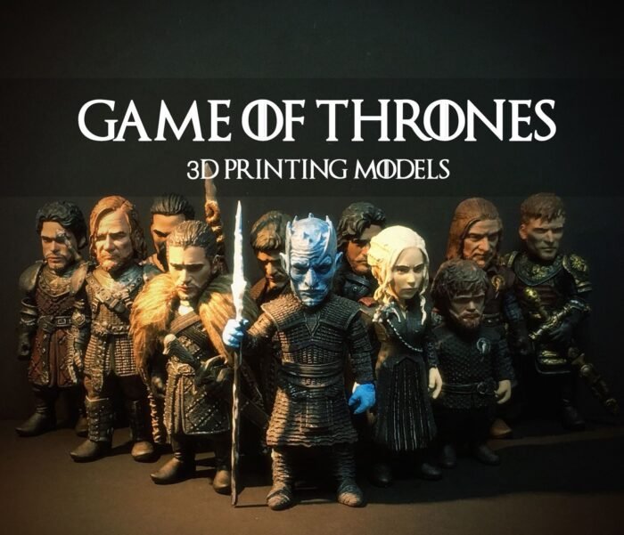 3D STL File Game of Thrones set for CNC Router Carving Machine Artcam aspire - Image 1