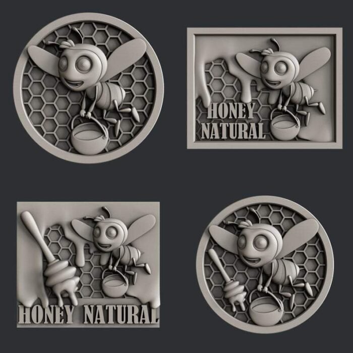 3d STL models for CNC router honey - Image 1