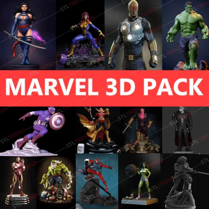 The Best Marvel STL Collection For 3D Printers - Image 1