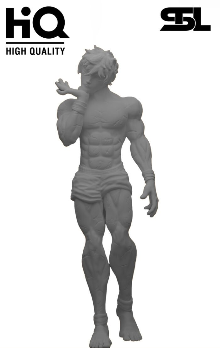 Baki the Grappler 3D Print - Image 1