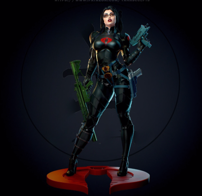 Baroness 3d printing stl files - Image 1
