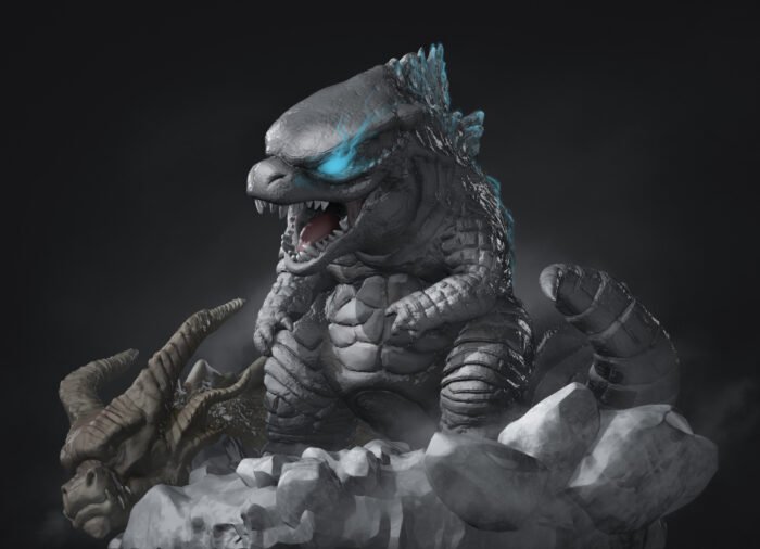 Godzilla vs Kong 3d print - Image 3