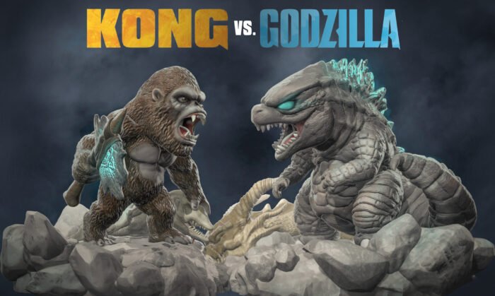 Godzilla vs Kong 3d print - Image 1