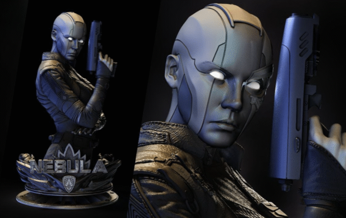 Nebula bust 3d printing stl files - Image 1
