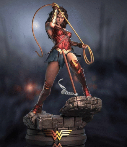 Wonder woman 3d printing stl files