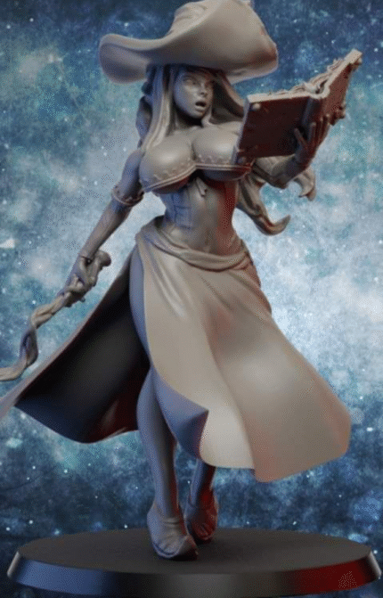 Witcher girl STL File