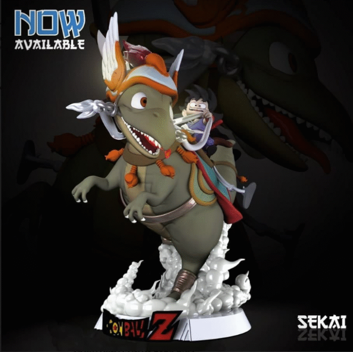 Goku dinosaur STL file - Image 1