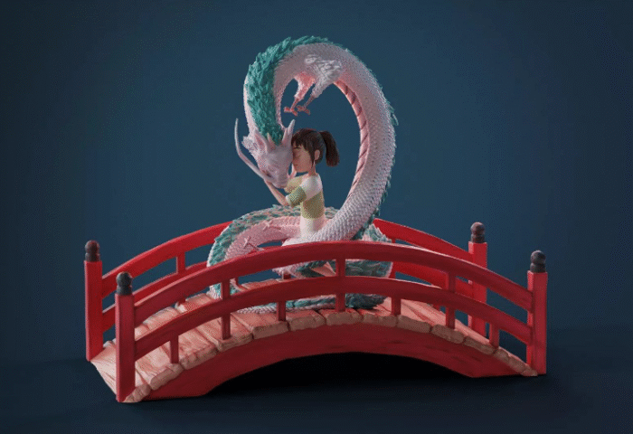 Chihiro diorama STL Fil - Image 1