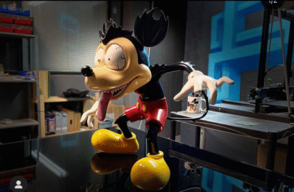 Mickey zombie STL