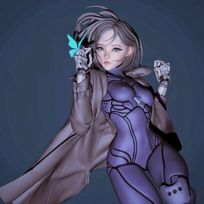 Alita Battle Angel 3D Print STL File - Image 1