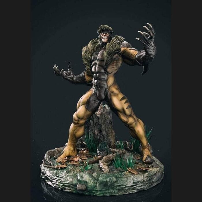 Angry Sabertooth Figure - STL - 3d Print Files - Image 1