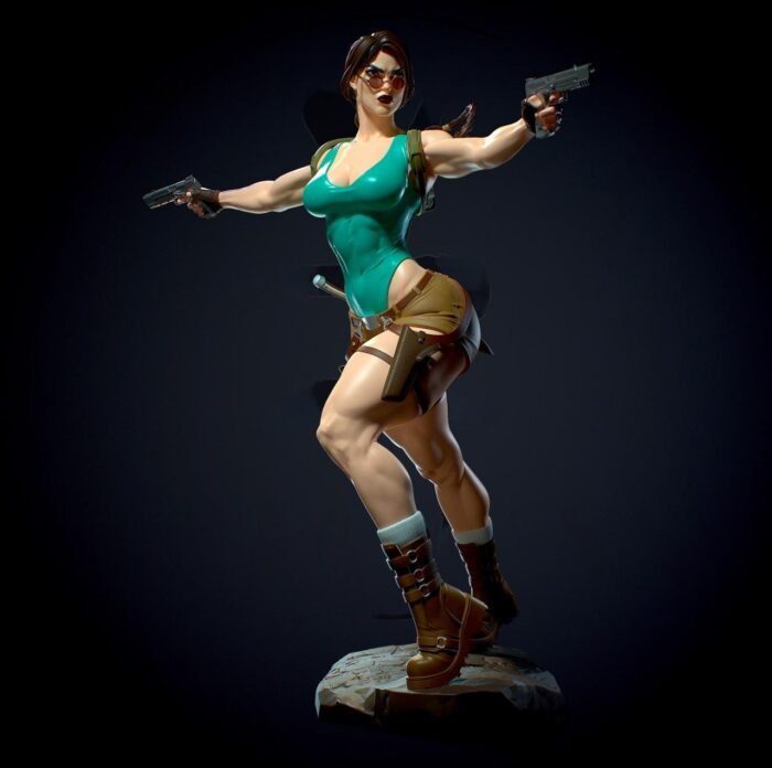 Lara croft tomb raider 3d printing stl files - Image 1