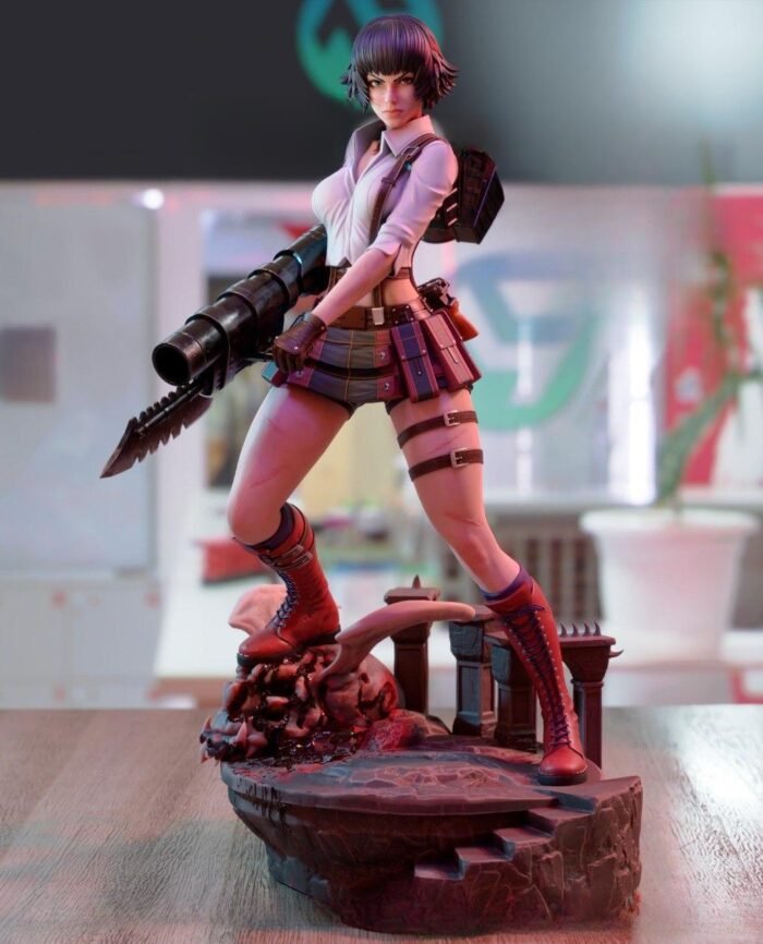 Lady – Devil may cry 3d printing stl files - Image 1
