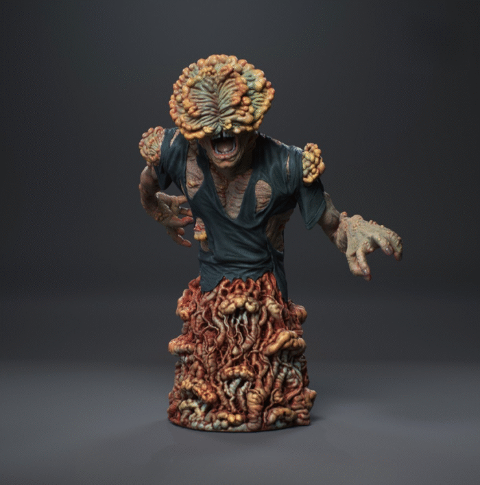 Clicker bust 3d printing stl files - Image 1