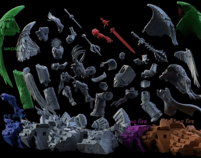 Sanginius vs horus – warhammer 40k 3d printing stl files - Image 3