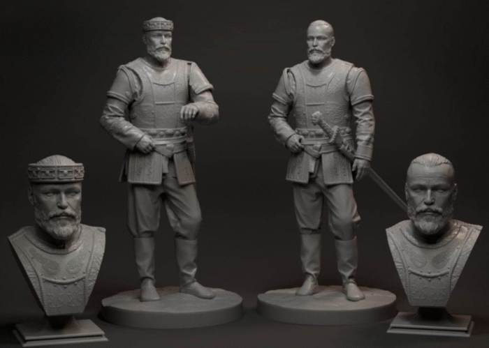 King harald 3d printing stl files - Image 1