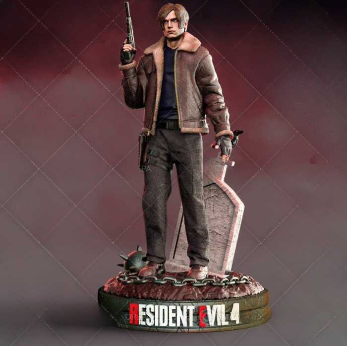 Leon RE4 3d printing stl files - Image 1