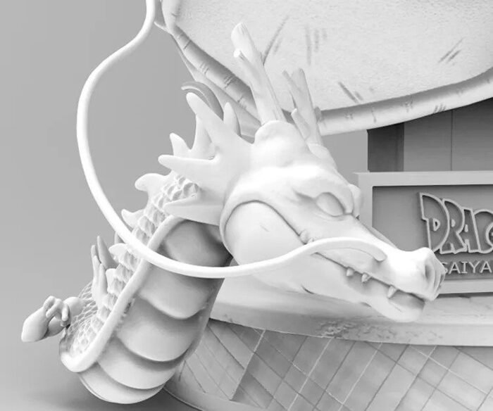Dragon Ball Vegeta resin bust sculpture 3D printing - Image 5