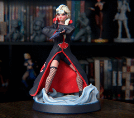 Elsa akatsuki 3d printing stl files