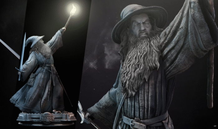Gandalf lotr 3d printing stl files - Image 1