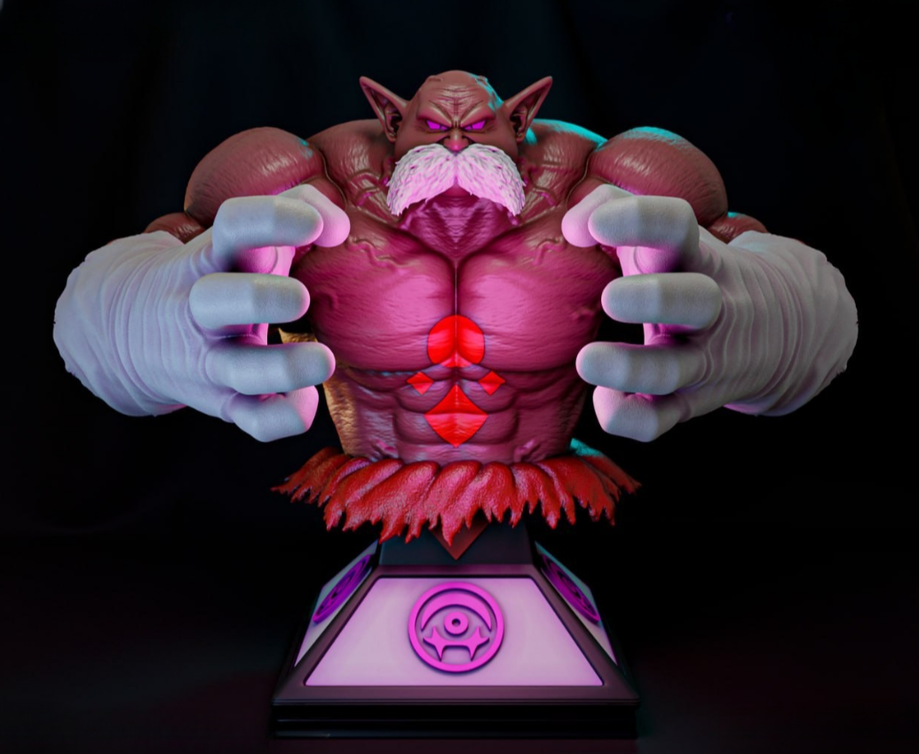 gire.png Toppo bust 3d printing model - Image 1