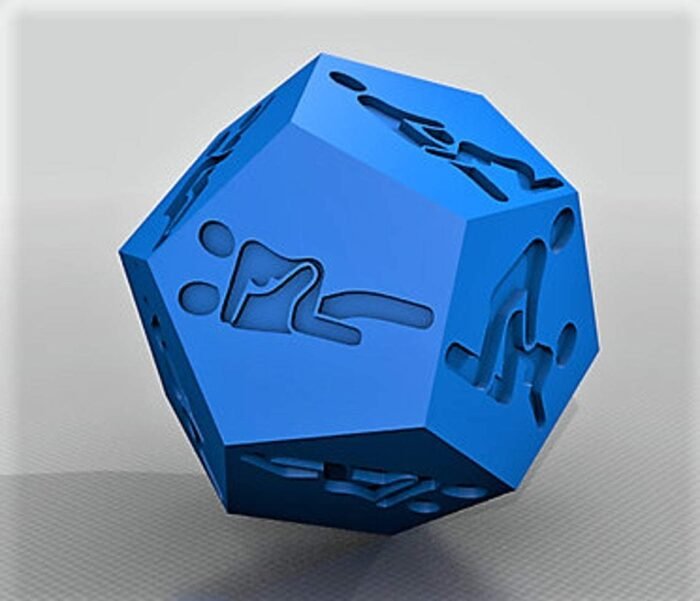 Sexy Dice for fun party 3D Model STL - Image 1