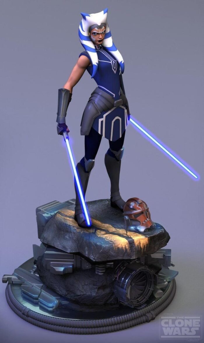 0.01 Ahsoka 3d print stl - Image 1