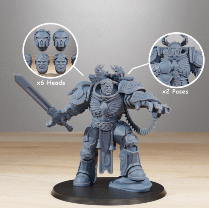 Warhammer socratis archon 3d printing stl files - Image 1