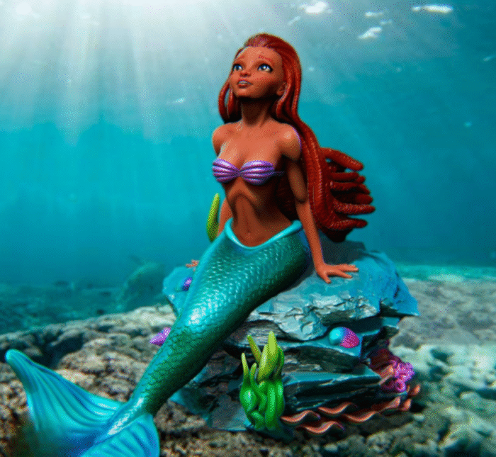 Little Mermaid stl files for 3d printing model - Image 1