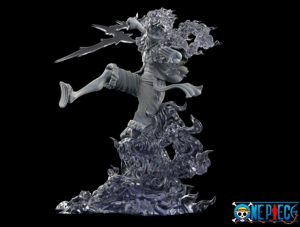 Luffy one piece 3d printing stl files