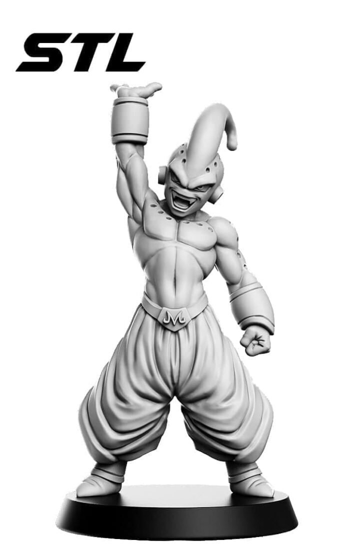 Kid Buu Dragon Ball 3d model - Image 1