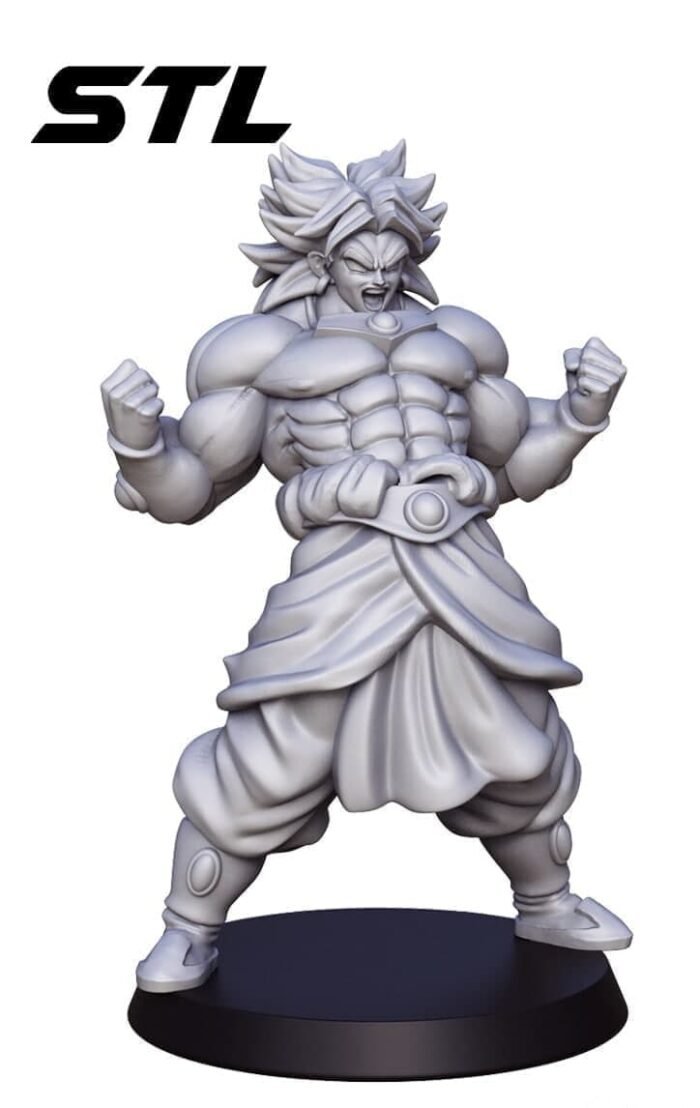 Brolly SSJ Dragon Ball 3D Model - Image 1