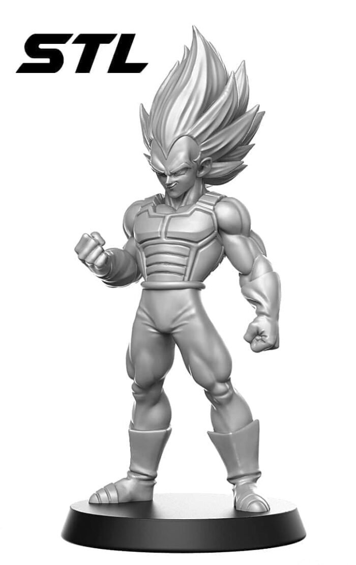 Vegeta SSJ Dragon Ball 3d print - Image 1