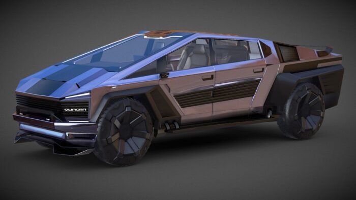 Cyberpunk 2077 – Quadra Cybertruck 3d print - Image 2