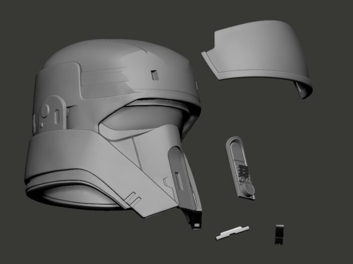 Shore trooper starwars helmet 3d printing stl files - Image 2