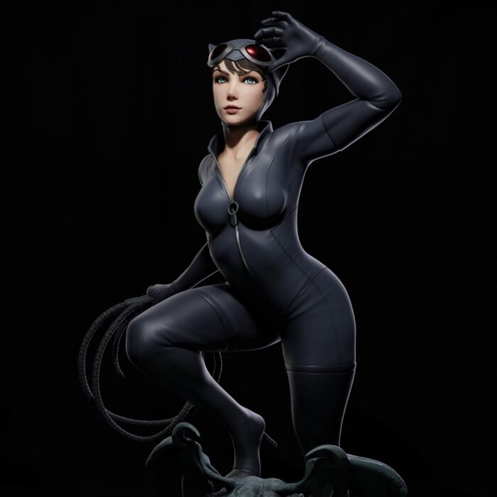 Catwoman stl files for 3d printing model - Image 2