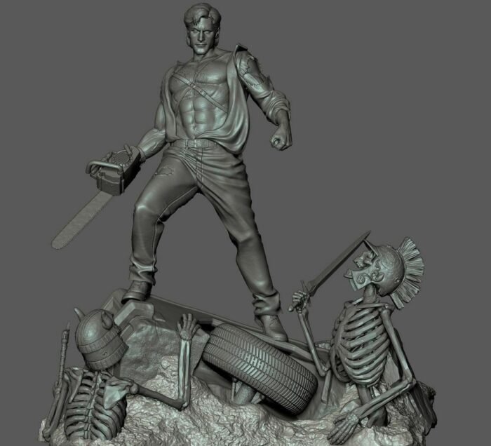Ash vs evil dead 3d printing stl files - Image 1