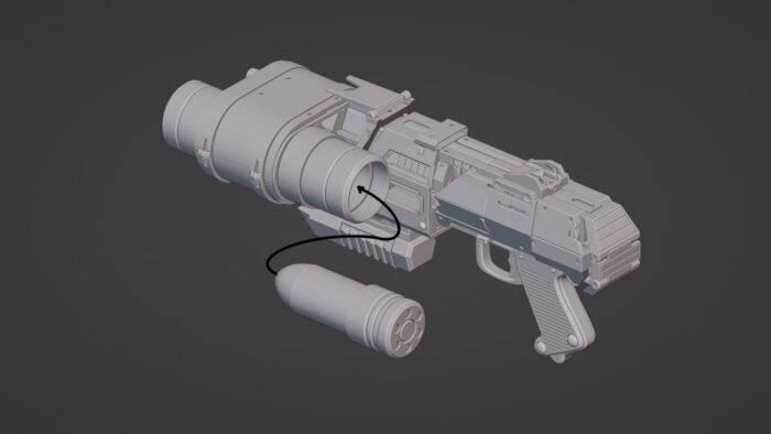 DC 17M starwars blaster 3d printing stl files - Image 2