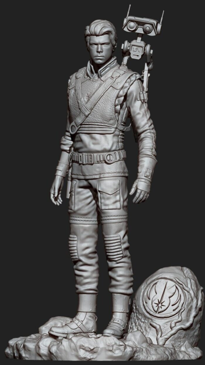 Cal kestis 3d printable stl file - Image 1