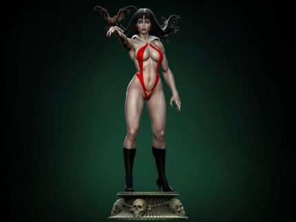 Vampirella stl files for 3d printing model