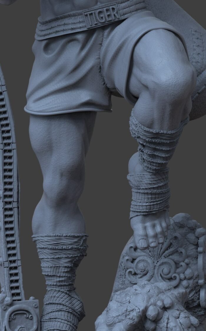 Sagat street fighter 3d printing stl files - Image 3