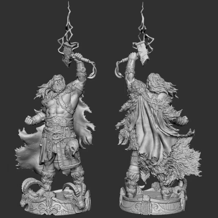Thor god of thunder 3d printing stl files - Image 3