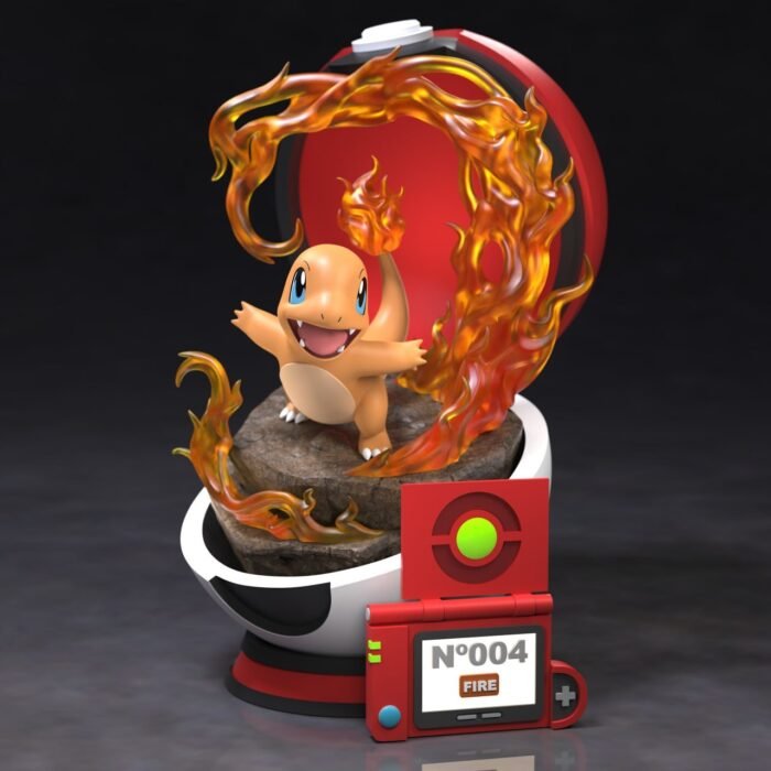 Charmander pokemon 3d printing stl files - Image 1